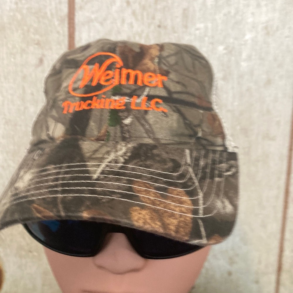 Weimer Trucking Camouflage Truckers Hat